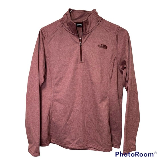 The North Face 1/4 Zip Womens Medium Thermal Long Sleeve Mock Neck Pull Over - Picture 1 of 9